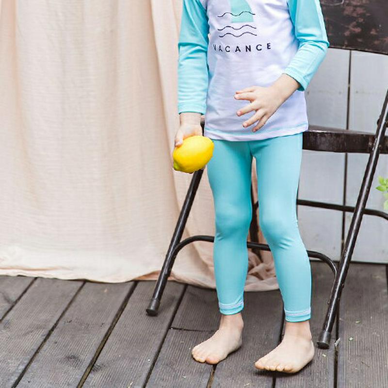 6COLORSスイムレギンス・p001579 キッズ【3~8才】【bw】【スイムレギンス 水着 プール レギンス パンツ カジュアル シンプル 夏 女の子 男の子 子供 こども 子供服 こども服】【KIDS】