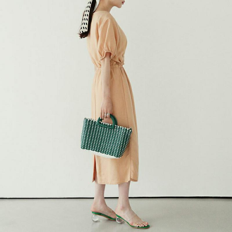 ドロストワンピース・全3色・b62467 レディース【ops】【ワンピース ロング ロングワンピース 半袖 ハーフスリーブ ドロ