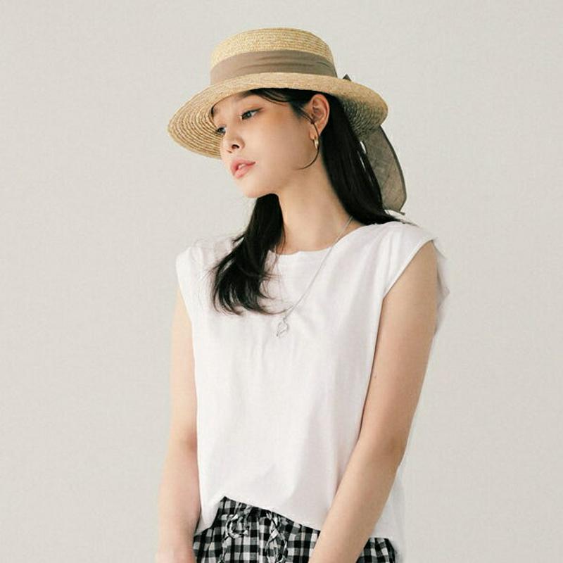 フレンチスリーブTシャツ・全4色・b62453 レディース【tops】【トップス Tシャツ フレンチスリーブ　キャップスリーブ 