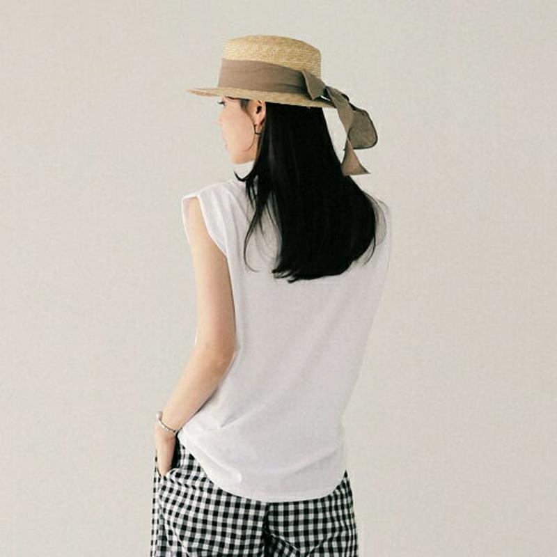 フレンチスリーブTシャツ・全4色・b62453 レディース【tops】【トップス Tシャツ フレンチスリーブ　キャップスリーブ 