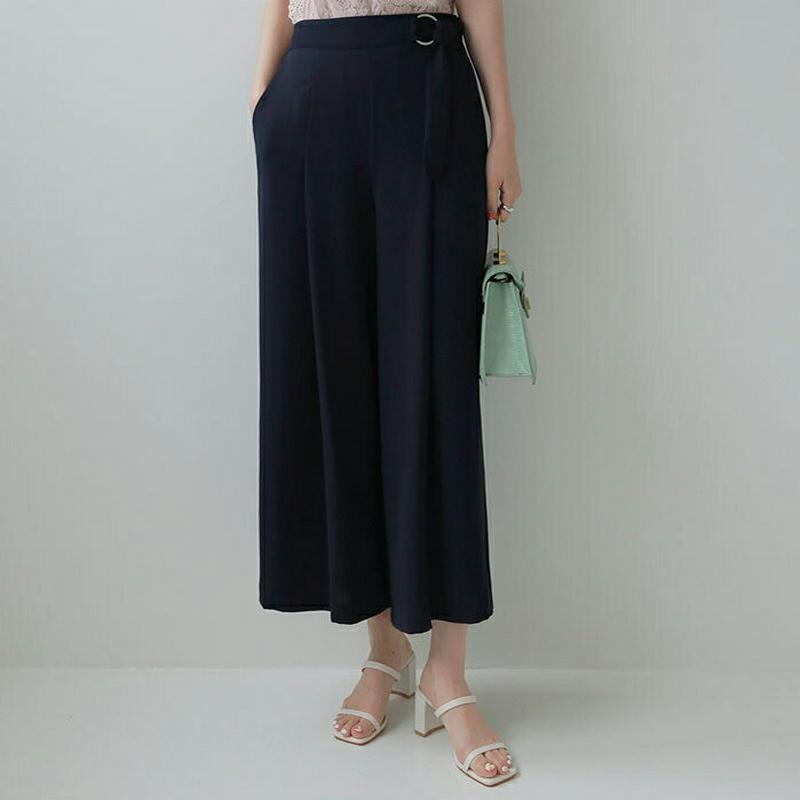 ベルトタックパンツ・全3色・b62588 レディース【pt】【パンツ ロングパンツ ズボン ボトムス タック　タックパンツ 単色