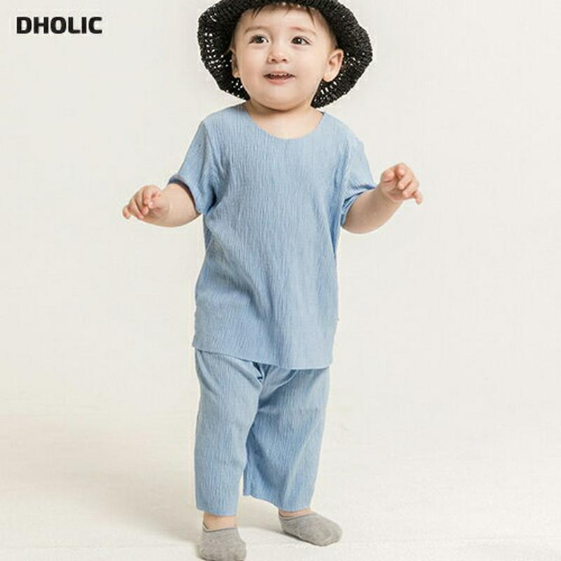 プリーツ上下SET(ブルー)・p002834 キッズ【0~2才】【set】【セットアップ トップス Tシャツ 半袖 ハーフスリーブ パンツ ズボン 単色 無地 シンプル カジュアル プリーツ 女の子 男の子 子供 こども 子供服 こども服】【KIDS】