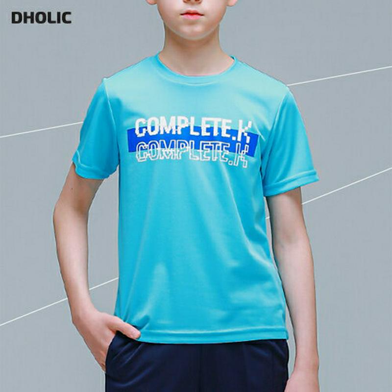 NT09カラーライン英字Tシャツ(ミント) p001790 キッズ 【9~17才】【tops】【韓国 ファッション トップス T