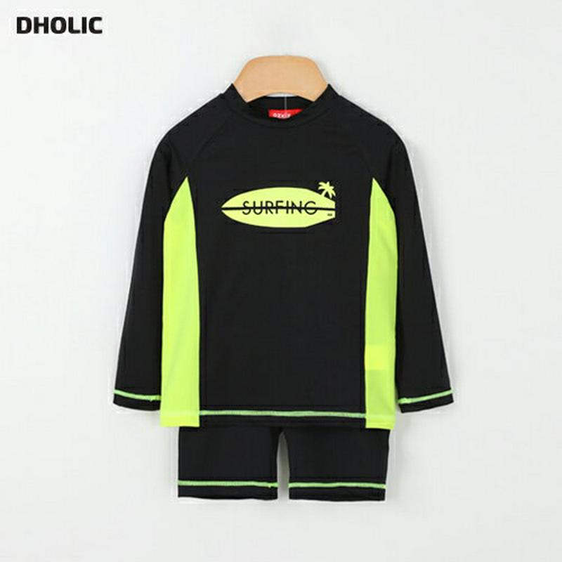 SURFラッシュガード上下SET p002458 キッズ 【3~8才】【bw】【スイムウェア ラッシュガード セット 水着 水遊び プール 海 ビーチ 水泳 日焼け防止 日除け 速乾 長袖 Tシャツ 半ズボン ハーフ ショート パンツ 子供 子供服 小学生 夏】【KIDS】