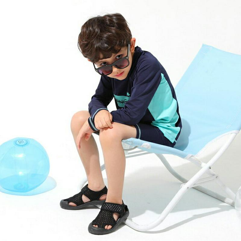 SURFラッシュガード上下SET p002458 キッズ 【3~8才】【bw】【スイムウェア ラッシュガード セット 水着 水遊び プール 海 ビーチ 水泳 日焼け防止 日除け 速乾 長袖 Tシャツ 半ズボン ハーフ ショート パンツ 子供 子供服 小学生 夏】【KIDS】