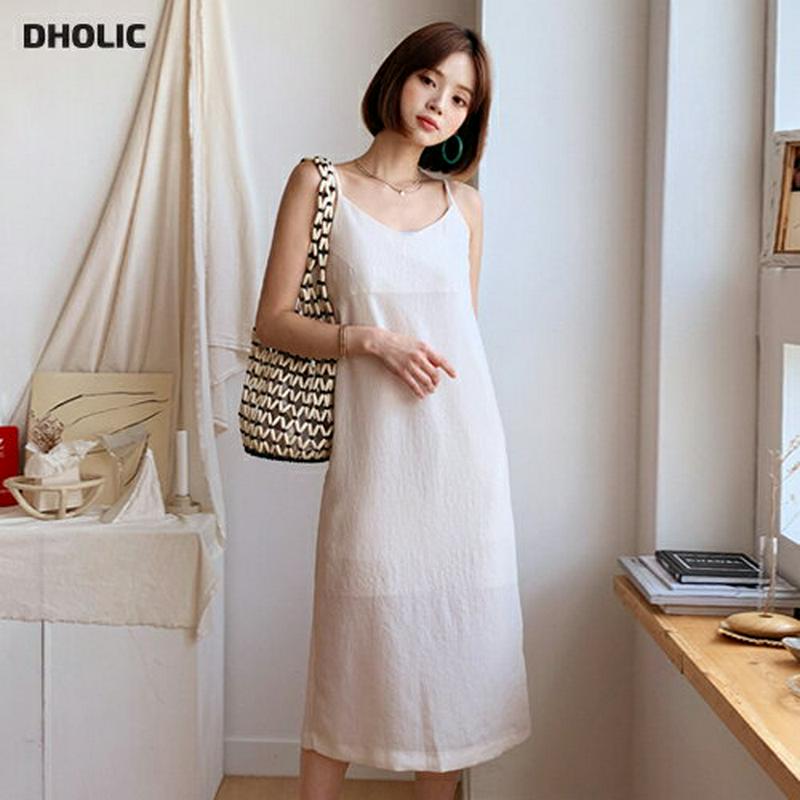 【新作10%OFF】スリーブレスワンピース・全2色・t55771 レディース【ops】【ワンピース ミディ丈 ミディワンピース 