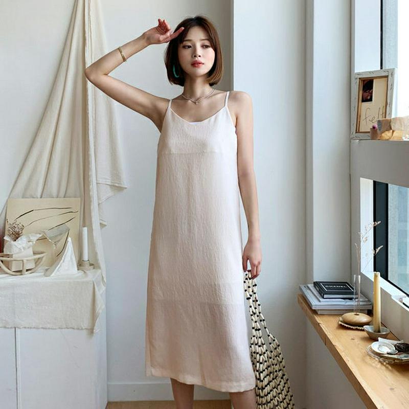 【新作10%OFF】スリーブレスワンピース・全2色・t55771 レディース【ops】【ワンピース ミディ丈 ミディワンピース 