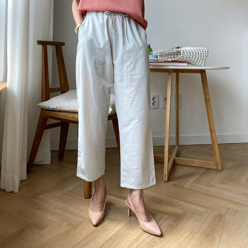 【新作10%OFF】ストレートドロストパンツ・全3色・55784 レディース【pt】【パンツ ロングパンツ ズボン ボトムス ス