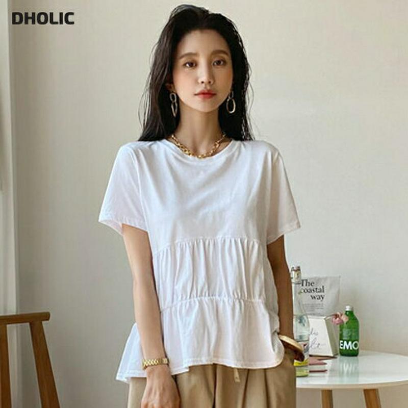 【新作10%OFF】ティアードTシャツ・全3色・t55762 レディース【tops】【トップス Tシャツ 半袖 ティアード フェ