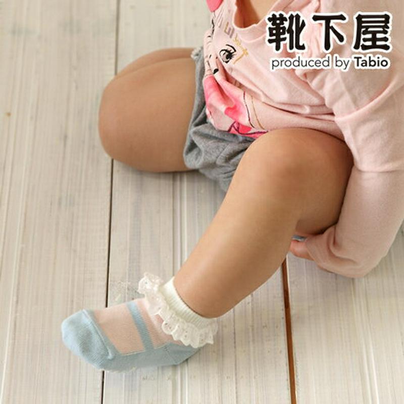 【あす楽】【靴下屋】 ベビー ストラップシューズ風ソックス9〜12cm / 靴下 タビオ Tabio くつ下 ベビー ベビーソックス 子供 子供用靴下 出産祝い ギフト 日本製