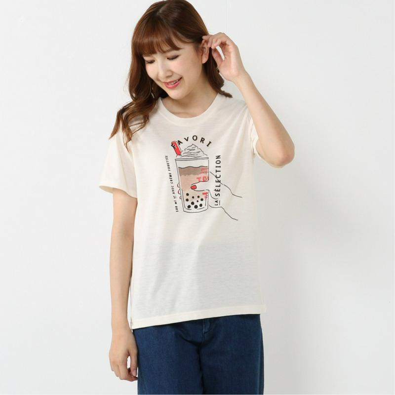 選べるプリント１０色展開◎着回しＴシャツ（ページワン/PAGE ONE）