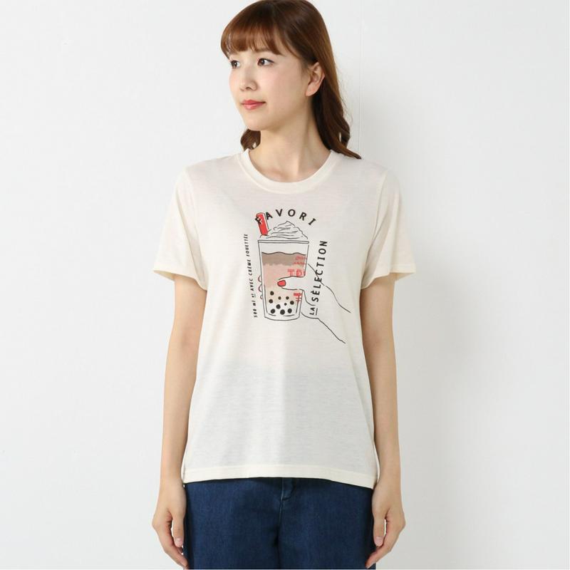 選べるプリント１０色展開◎着回しＴシャツ（ページワン/PAGE ONE）