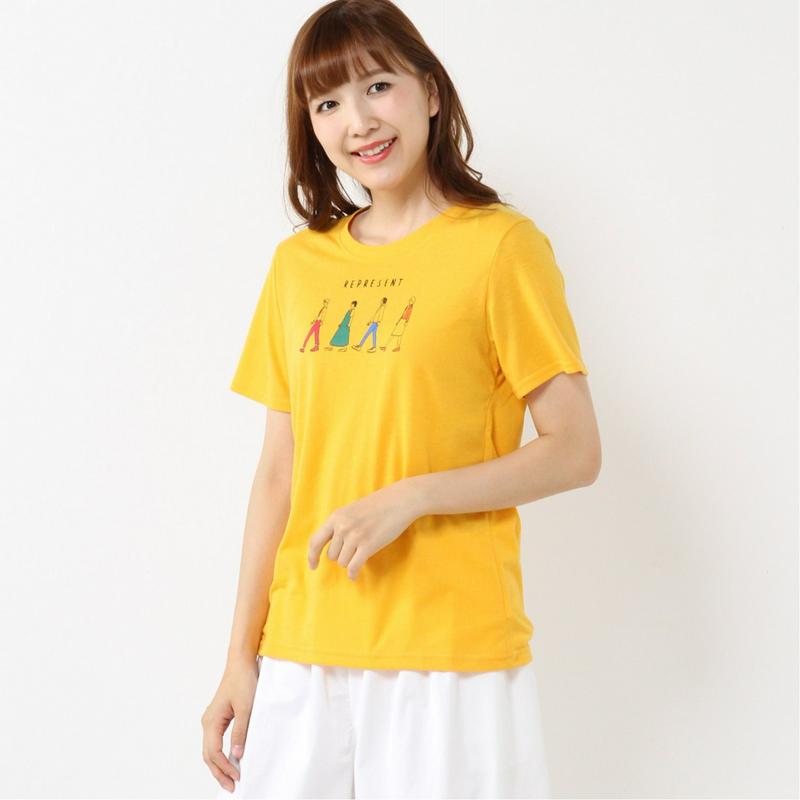 選べるプリント１０色展開◎着回しＴシャツ（ページワン/PAGE ONE）