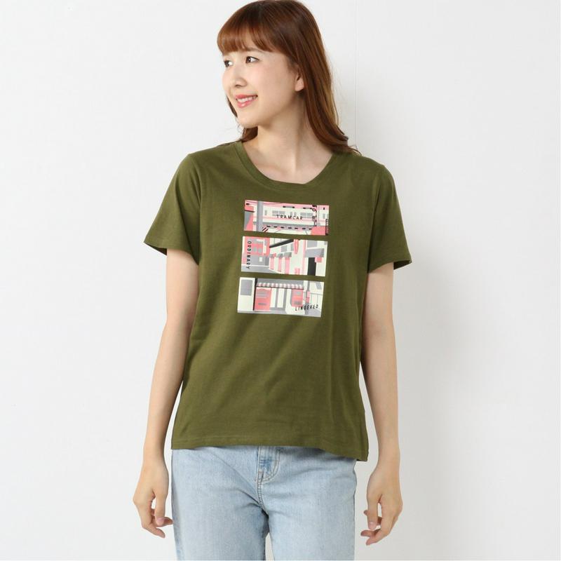 選べるプリント１０色展開◎着回しＴシャツ（ページワン/PAGE ONE）