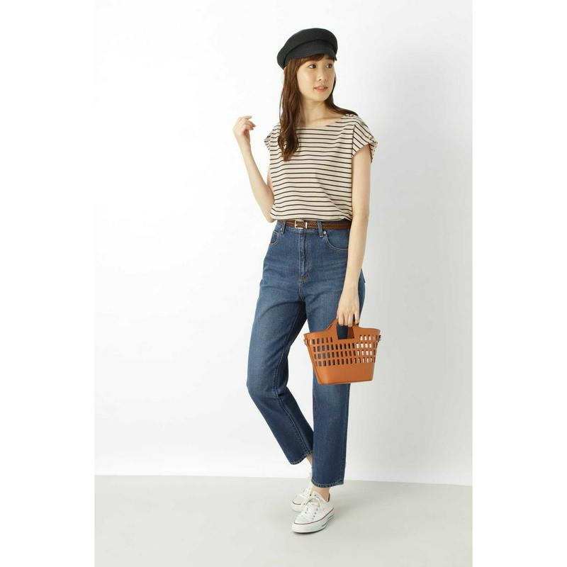 ショルダーボタンディティールカットソー（NATURAL BEAUTY BASIC／ナチュラルビューティー ベーシック）