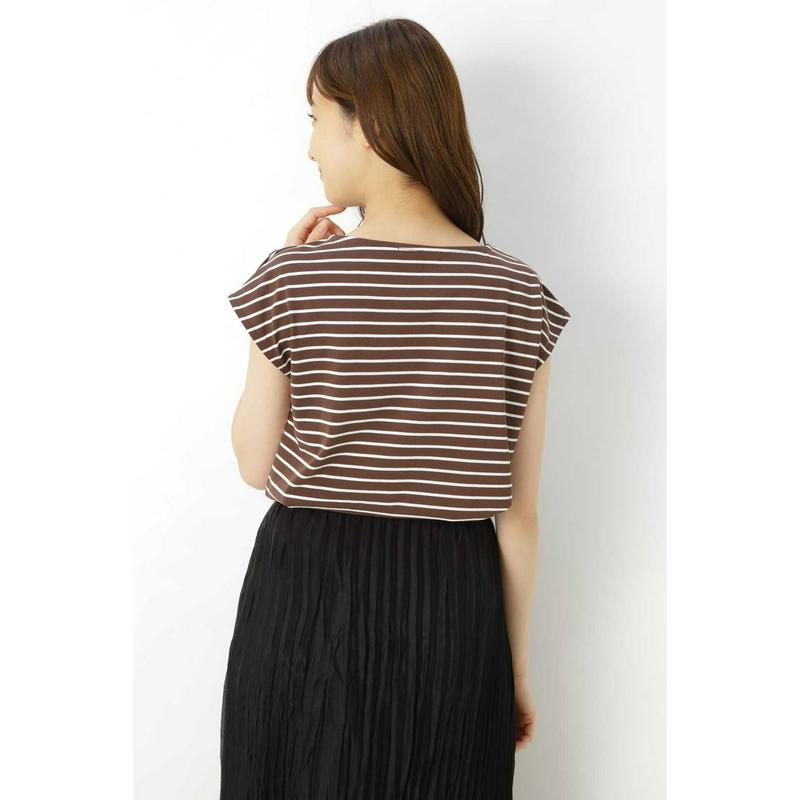 ショルダーボタンディティールカットソー（NATURAL BEAUTY BASIC／ナチュラルビューティー ベーシック）