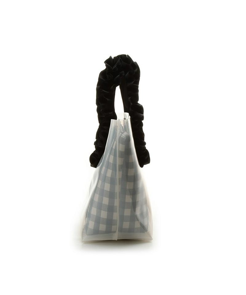 【美人百花5月号掲載】PVCフリルトートＢＡＧ【美人百花4月号掲載】