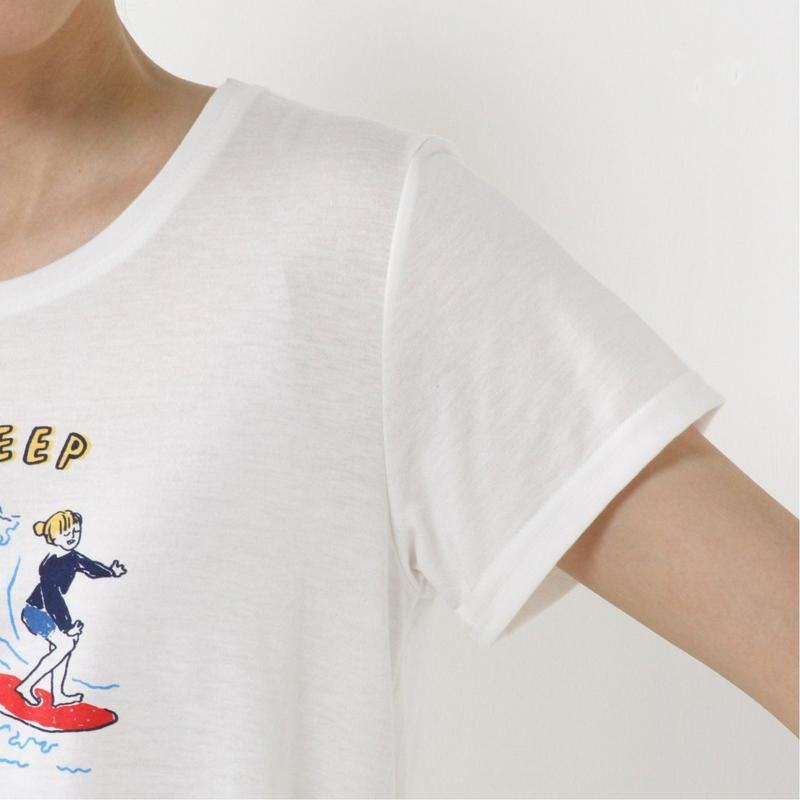 選べるプリント１０色展開◎着回しチュニックＴシャツ（ページワン/PAGE ONE）