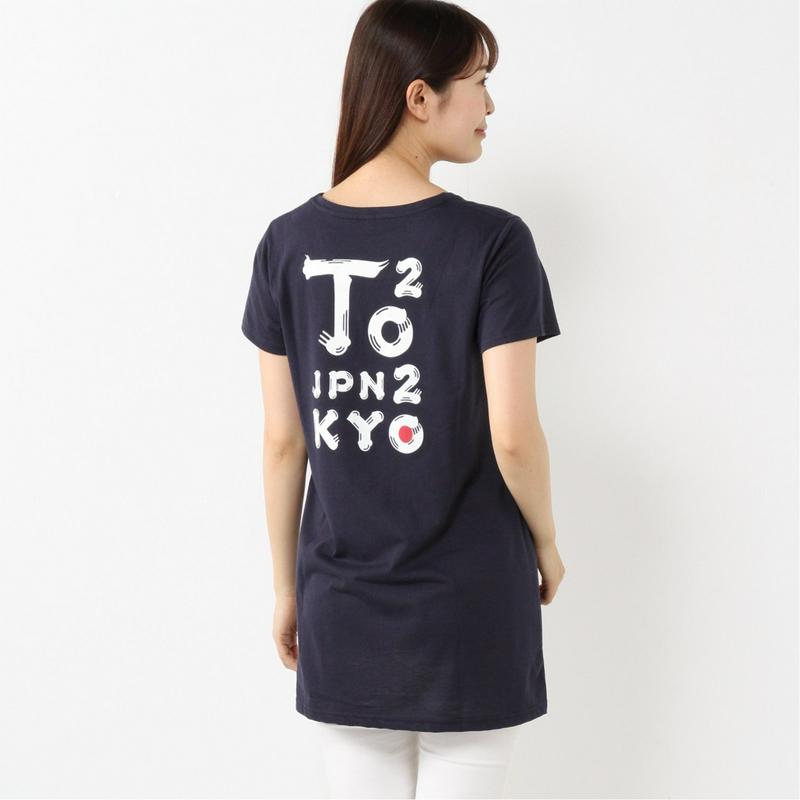 選べるプリント１０色展開◎着回しチュニックＴシャツ（ページワン/PAGE ONE）