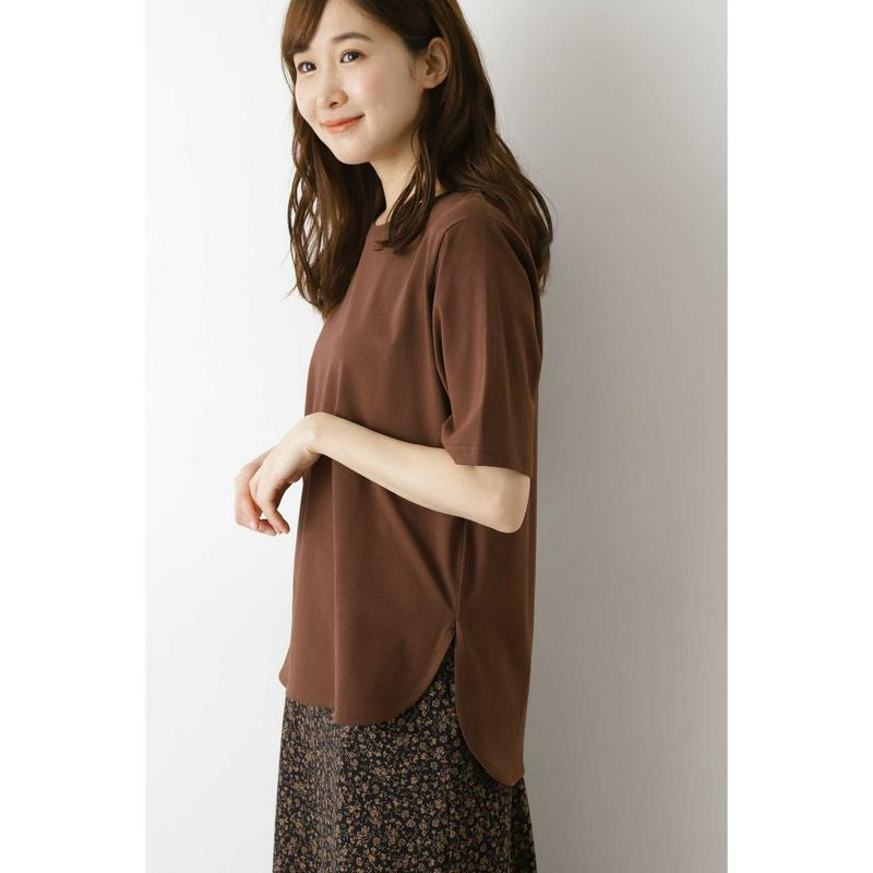 ラウンドヘムＴシャツ