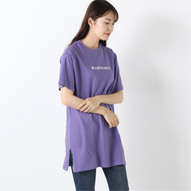 【コンバース】天竺抜染チュニックＴシャツ【Ｍ～５Ｌ】（コンバース/CONVERSE）