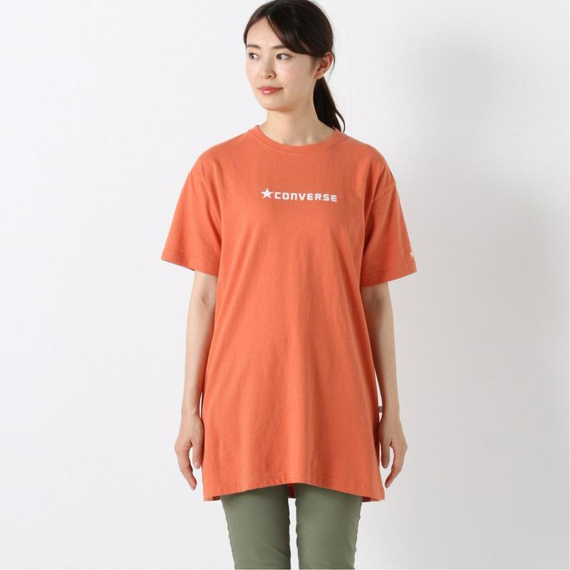 【コンバース】天竺抜染チュニックＴシャツ【Ｍ～５Ｌ】（コンバース/CONVERSE）