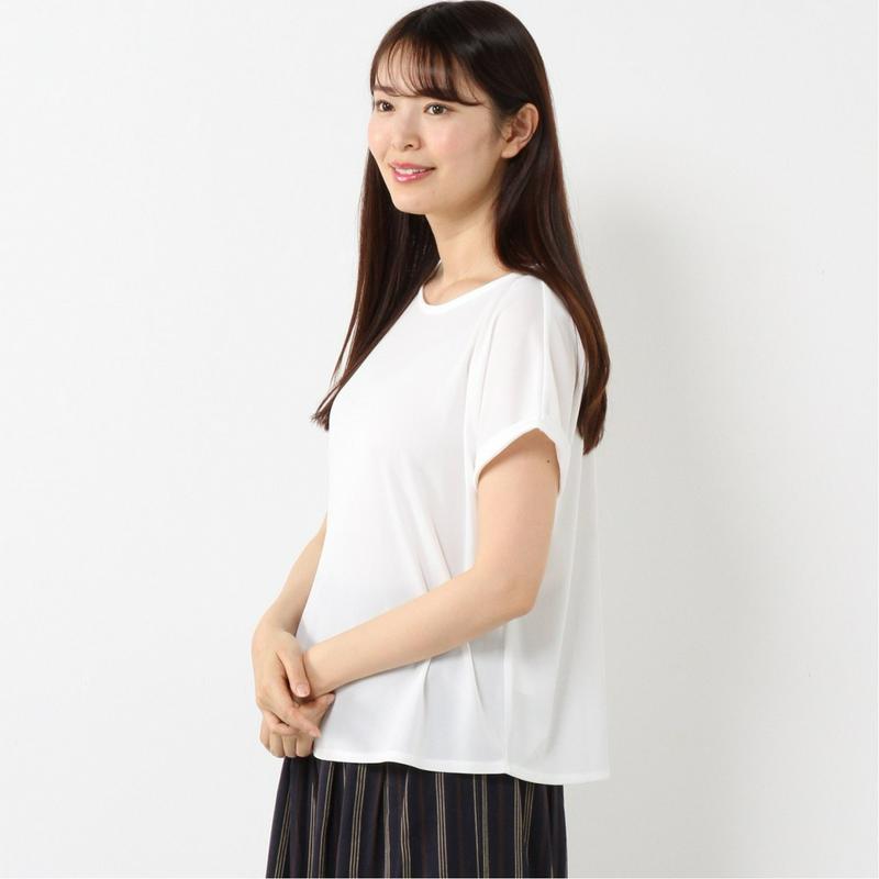 防汚加工で汚れが落ちやすい◎袖ロールカットソープルオーバー（ジボール/GIVORS）