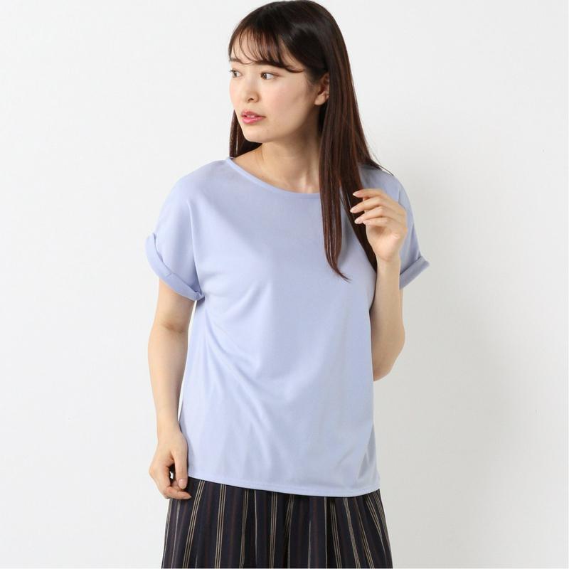 防汚加工で汚れが落ちやすい◎袖ロールカットソープルオーバー（ジボール/GIVORS）