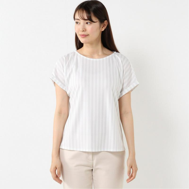 防汚加工で汚れが落ちやすい◎袖ロールカットソープルオーバー（ジボール/GIVORS）