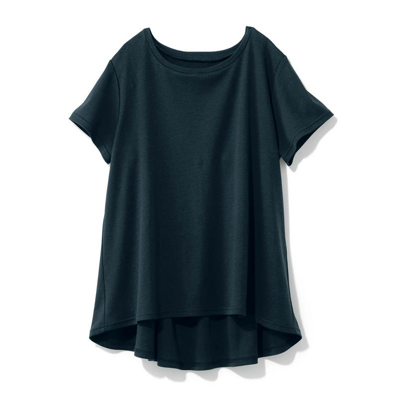 【タイムセール】バックギャザー半袖Ｔシャツ