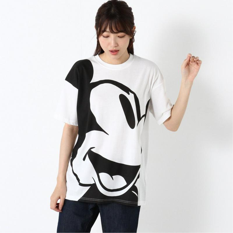 半袖でかプリントＢＩＧ－Ｔシャツ【ディズニー】【Ｍ～３Ｌ】（ディズニー）