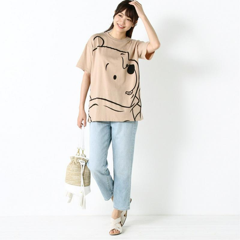 半袖でかプリントＢＩＧ－Ｔシャツ【ディズニー】【Ｍ～３Ｌ】（ディズニー）