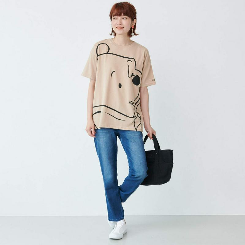 半袖でかプリントＢＩＧ－Ｔシャツ【ディズニー】【Ｍ～３Ｌ】（ディズニー）