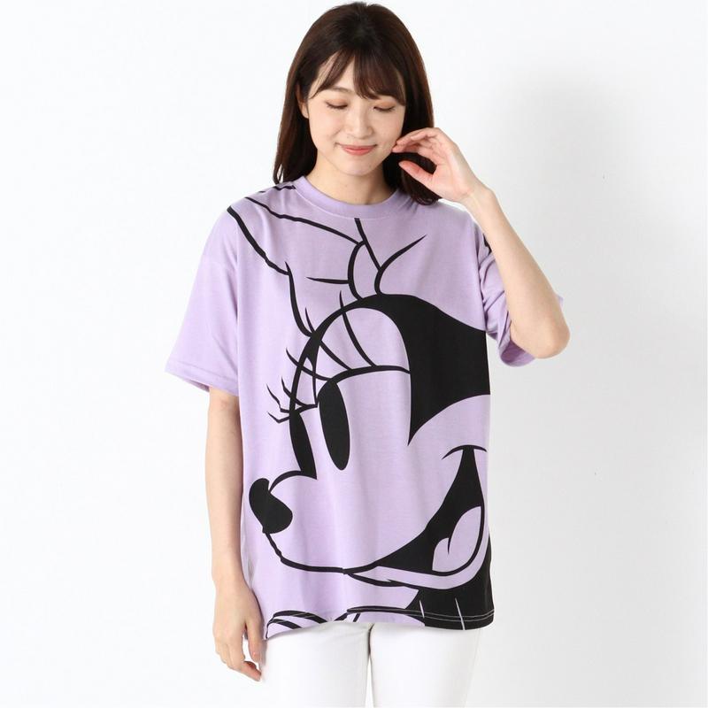 半袖でかプリントＢＩＧ－Ｔシャツ【ディズニー】【Ｍ～３Ｌ】（ディズニー）