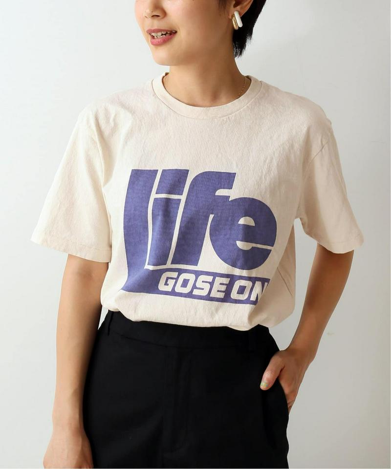 【MIXTA/ミクスタ】LIFE GOSE ON：Tシャツ◆（JOURNAL STANDARD relume）