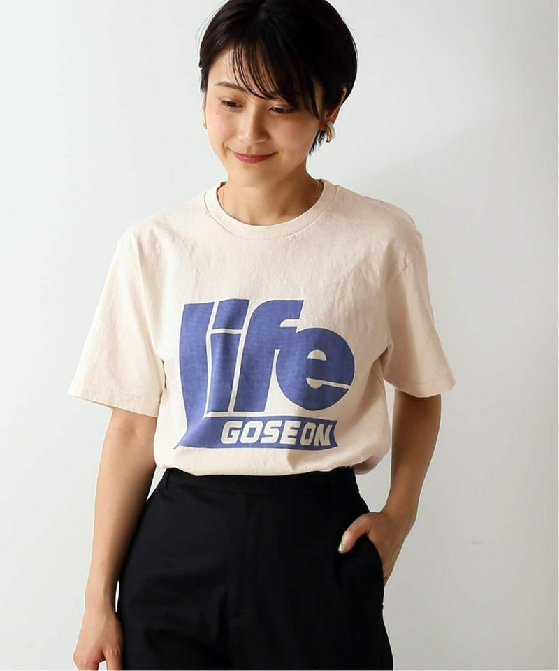 【MIXTA/ミクスタ】LIFE GOSE ON：Tシャツ◆（JOURNAL STANDARD relume）