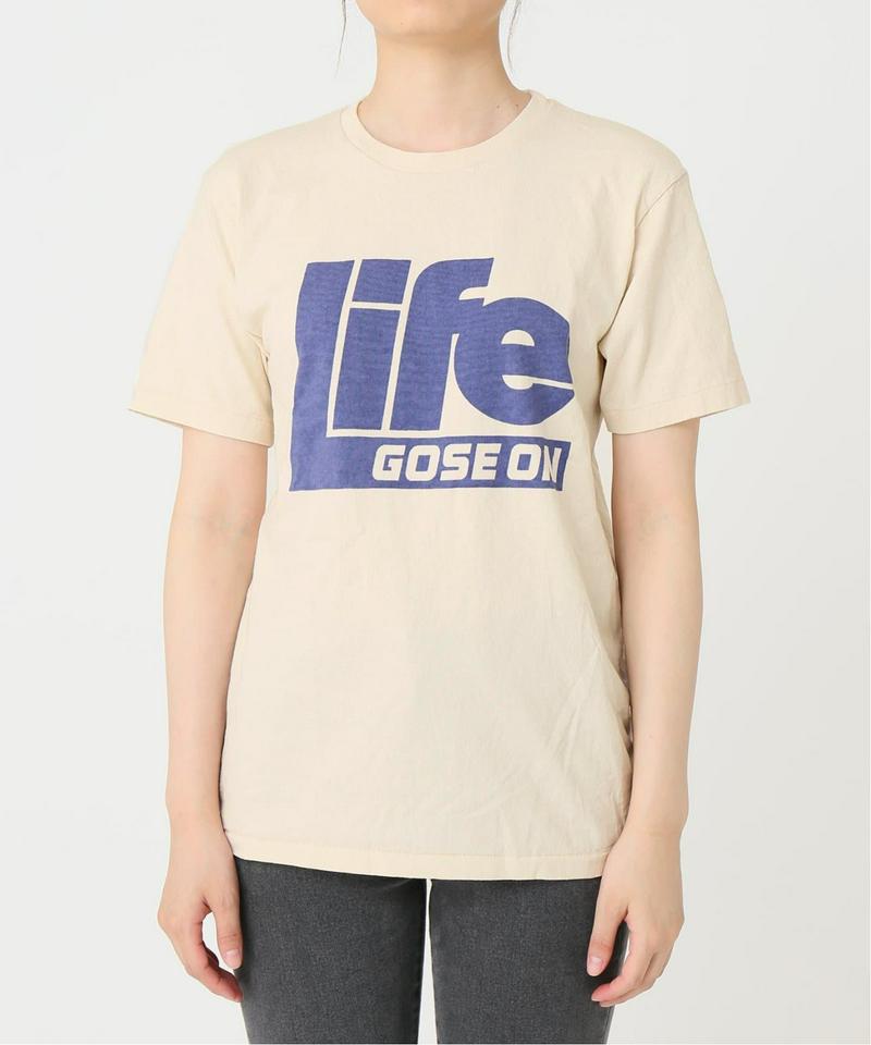 【MIXTA/ミクスタ】LIFE GOSE ON：Tシャツ◆（JOURNAL STANDARD relume）