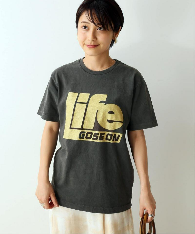 【MIXTA/ミクスタ】LIFE GOSE ON：別注Tシャツ◆（JOURNAL STANDARD relume）
