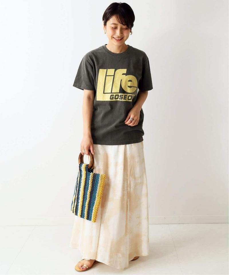 【MIXTA/ミクスタ】LIFE GOSE ON：別注Tシャツ◆（JOURNAL STANDARD relume）
