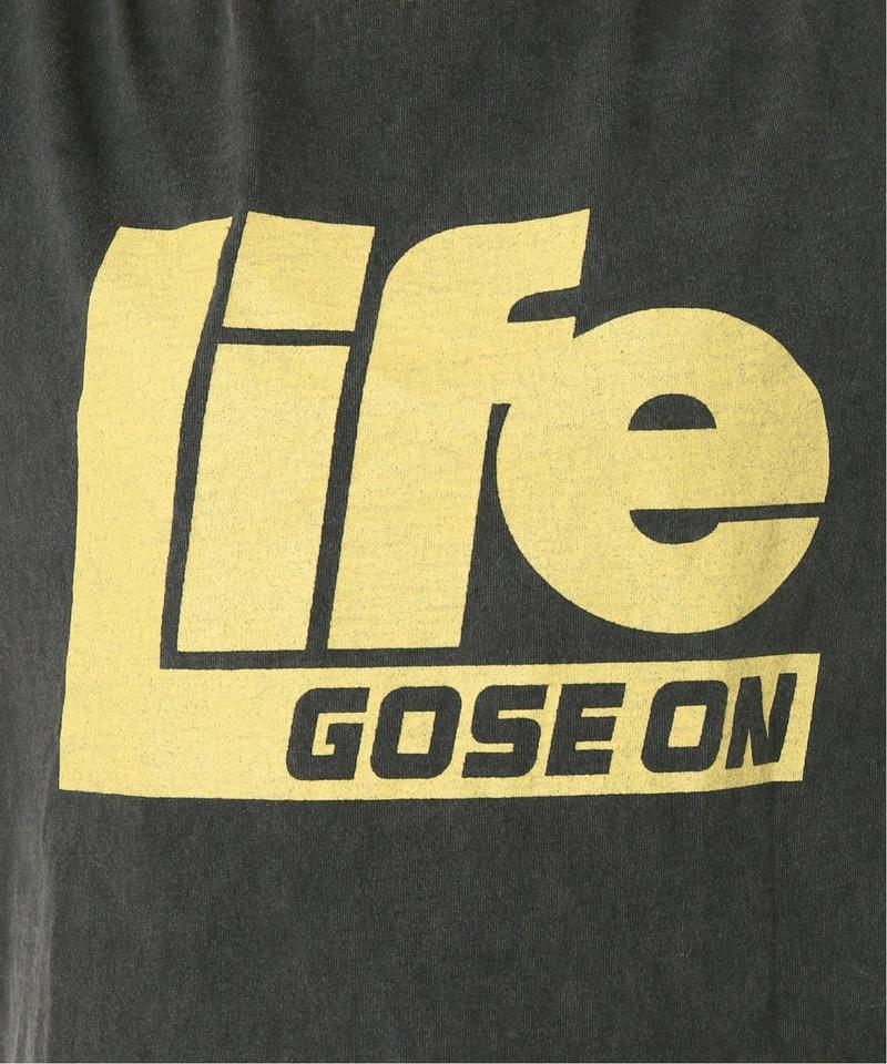 【MIXTA/ミクスタ】LIFE GOSE ON：別注Tシャツ◆（JOURNAL STANDARD relume）