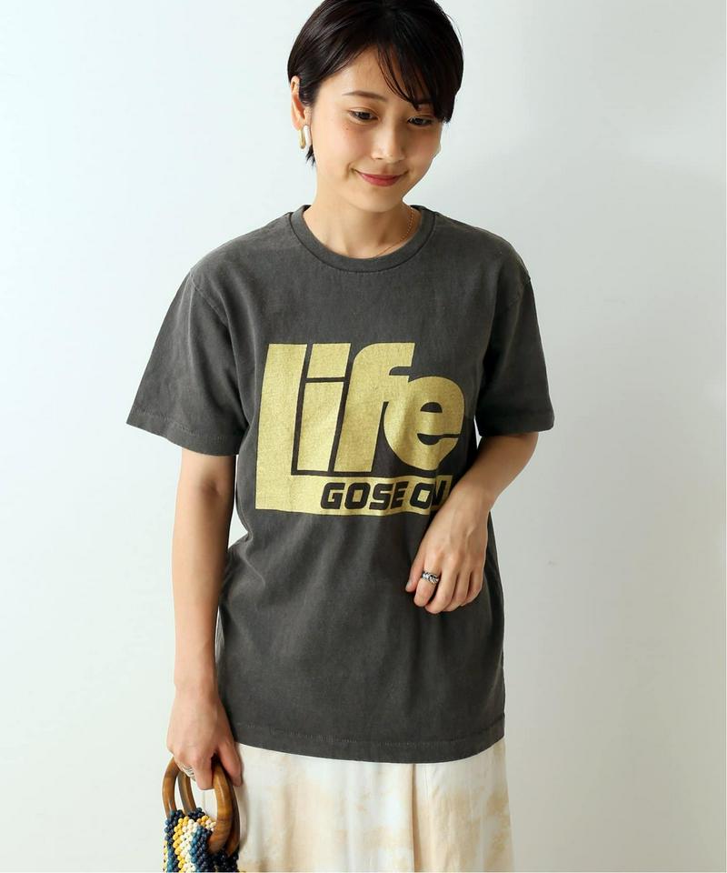 【MIXTA/ミクスタ】LIFE GOSE ON：別注Tシャツ◆（JOURNAL STANDARD relume）
