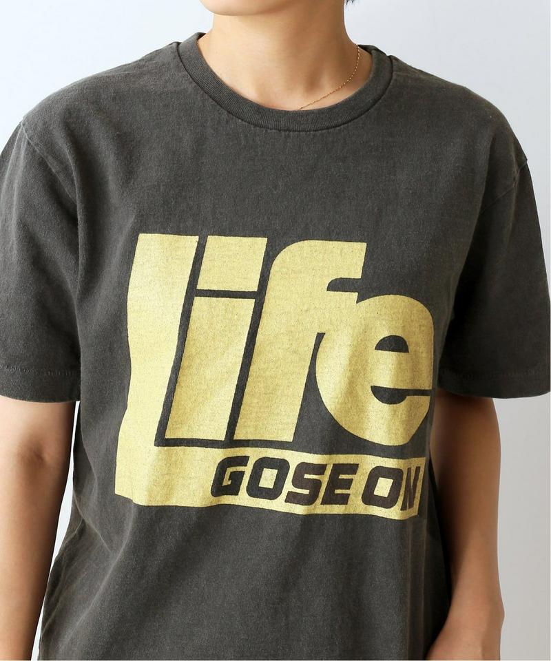 【MIXTA/ミクスタ】LIFE GOSE ON：別注Tシャツ◆（JOURNAL STANDARD relume）