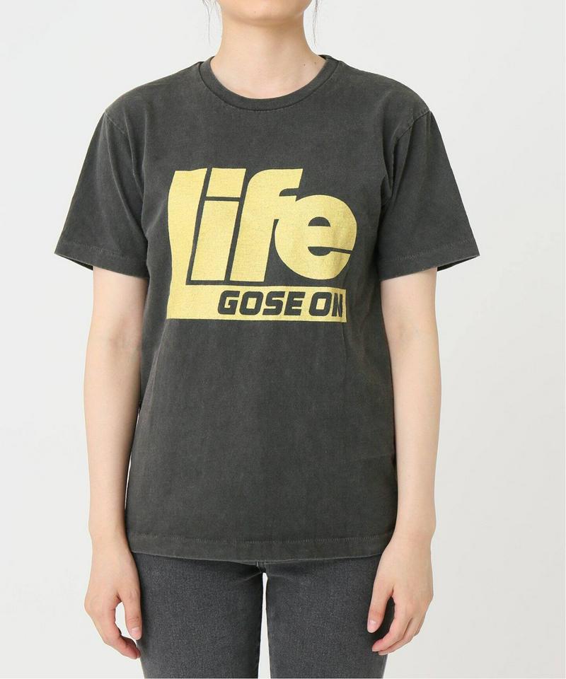 【MIXTA/ミクスタ】LIFE GOSE ON：別注Tシャツ◆（JOURNAL STANDARD relume）