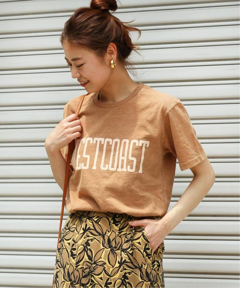 【MIXTA/ミクスタ】 WEST COAST/PRINT T：別注Tシャツ◆（JOURNAL STANDARD relume）