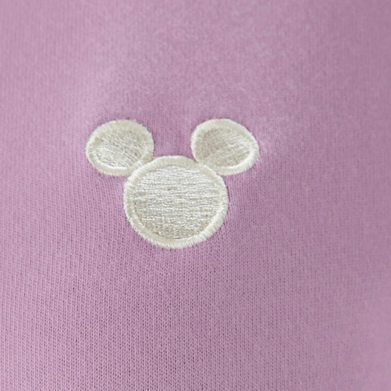 【おうちディズニー】ボートネック長袖Ｔシャツ「ミッキーモチーフ」（ディズニー）
