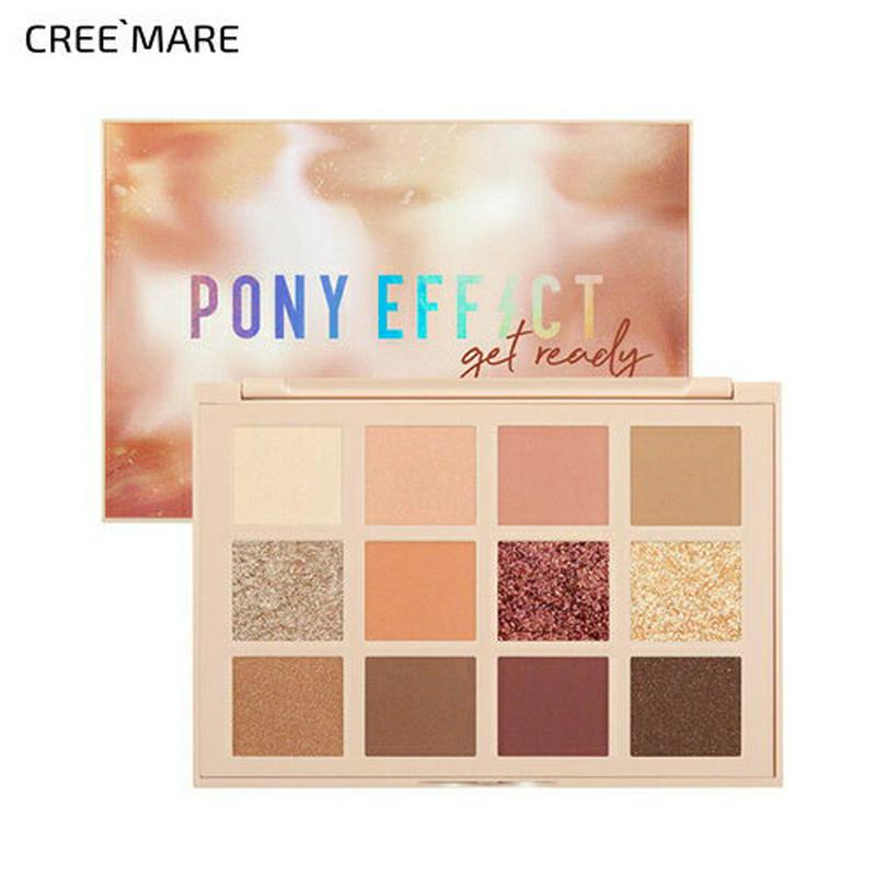[ポニーエフェクト]ゲットレディーウィズミーシャドウパレット001コ—チェラ・47862 コスメ cosme 【MAKEUP】PONYEFFECT アイシャドウ アイ シャドウ ブラウン 茶色 ベージュ オレンジ ゴールド ピンク グリッター ワンホン 純欲 韓国コスメ ポニーエフェクト