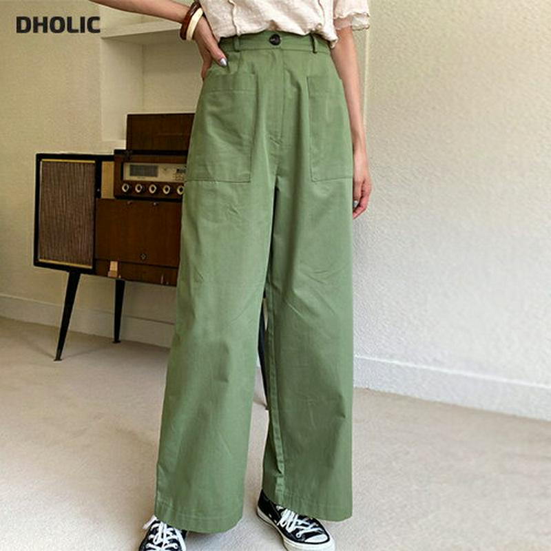 ポケットバックゴムワイドパンツ・全3色・t59749 レディース【pt】【ワイドパンツ ロングパンツ ワイド ロング パンツ ズ