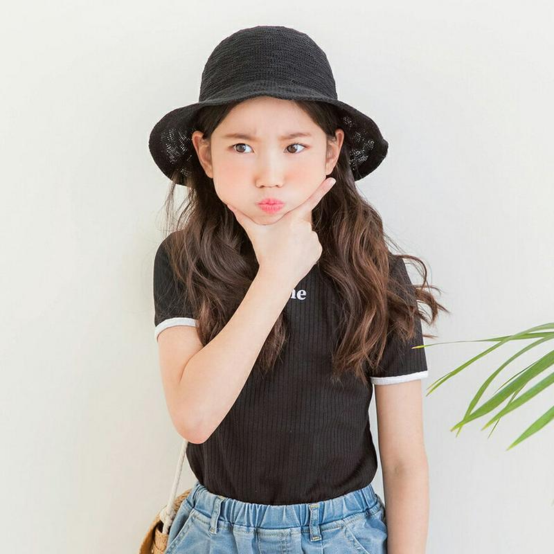 配色レタリングTシャツ・p002532 キッズ【3~8才】【tops】【トップス Tシャツ 半袖 配色 レタリング ロゴ ロゴT