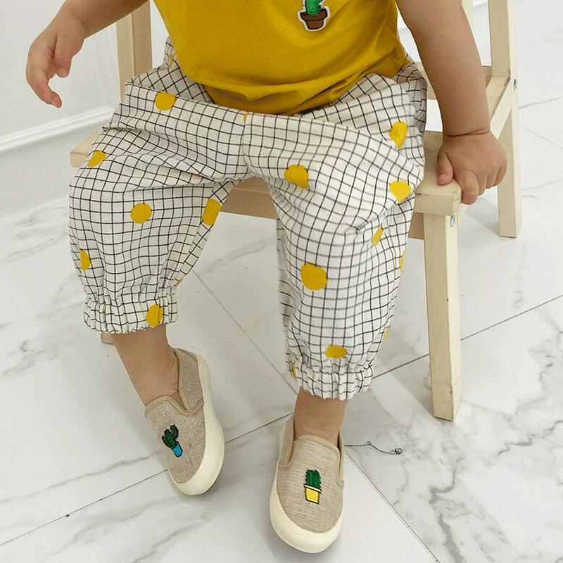 ドットチェックジョガーパンツ・p003005 キッズ【3~8才】【pt】【パンツ ズボン ボトムス 長ズボン ロングパンツ チェック柄 ドット チェック ジョガーパンツ 女の子 男の子 春 夏 秋 子供 こども 子供服 こども服】【KIDS】