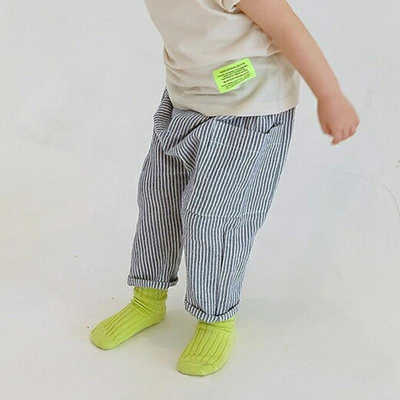 【新作10%OFF】サイドポケットストライプパンツ・u02932 キッズ【3~8才】【pt】【パンツ ズボン ボトムス ロングパ